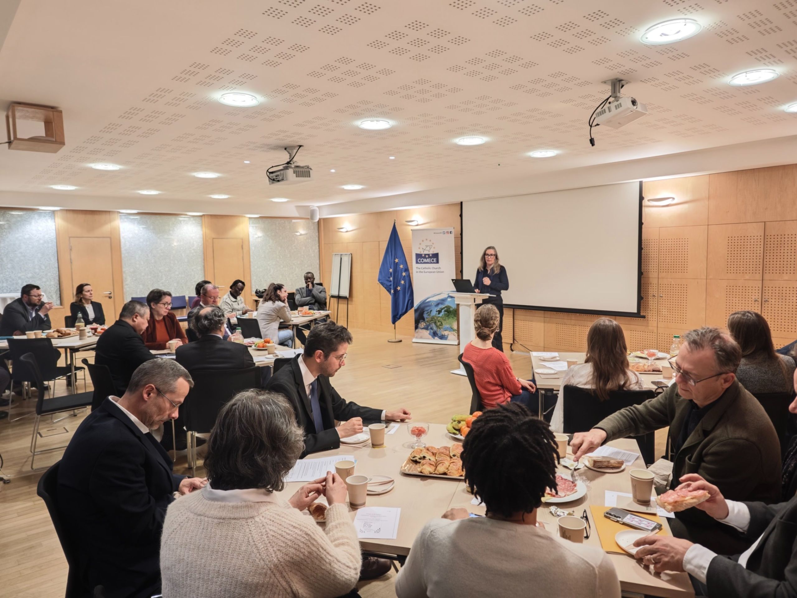 Justice & Peace Europe holds Prayer and Breakfast on Pope Leo’s Peace Message in Brussels