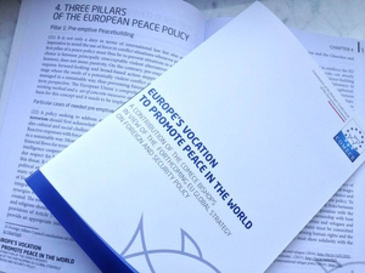 Europe's Vocation to Promote Peace in the World