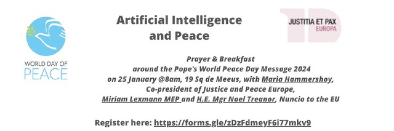 EVENT | "Artificial Intelligence and Peace"