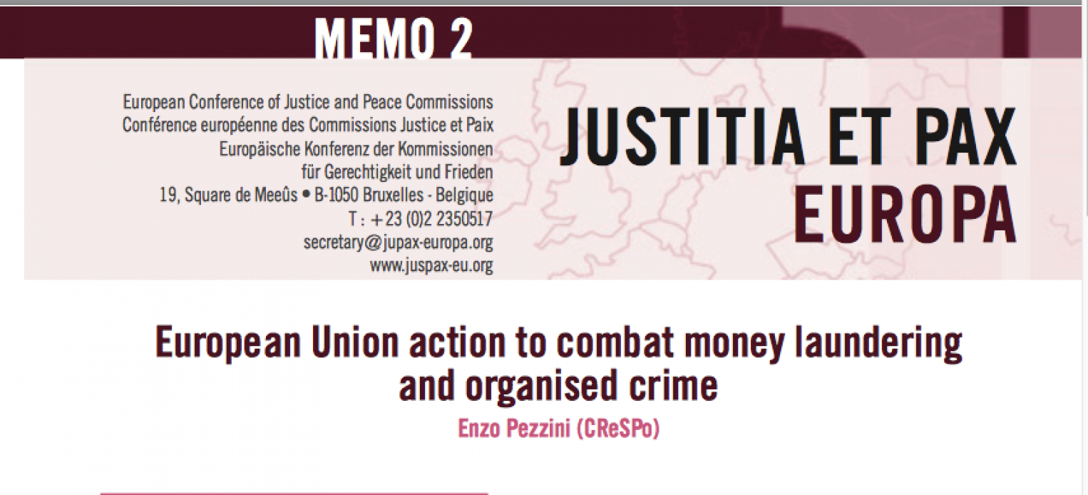 EU action to combat money laundering and organised crime